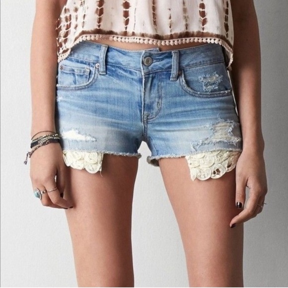 American Eagle Outfitters Pants - American Eagle Outfitters Shortie Shorts